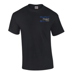 MKP Quebec Black T-Shirt - 25 years